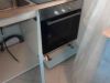 Cucina su misura con mobili laccati azzurro e bianco in stile artigianale - Foto 5